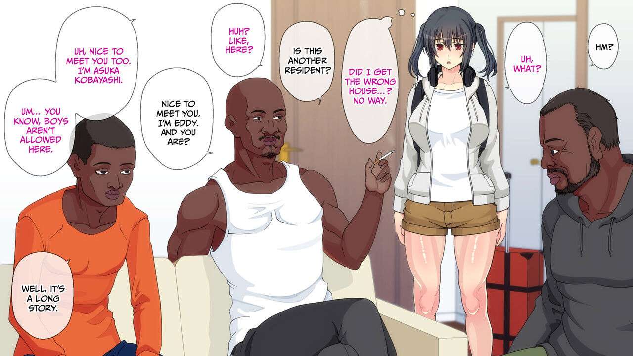 [Mura no Ikinokori] A Womens Only Share House Overrun by Black Men With Big Cocks (ENG) =CBS=