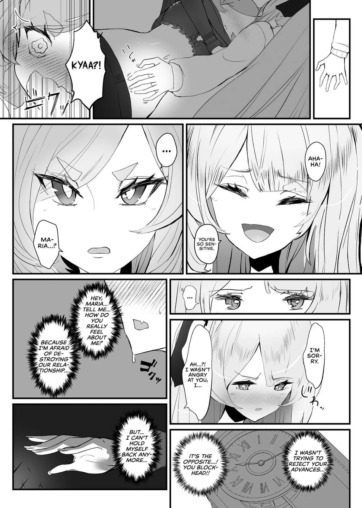 [analyst freedom (Matanuki Ponchi)] Zofia x Maria (Arknights) [Digital] [English] [head empty + Komori Translations]