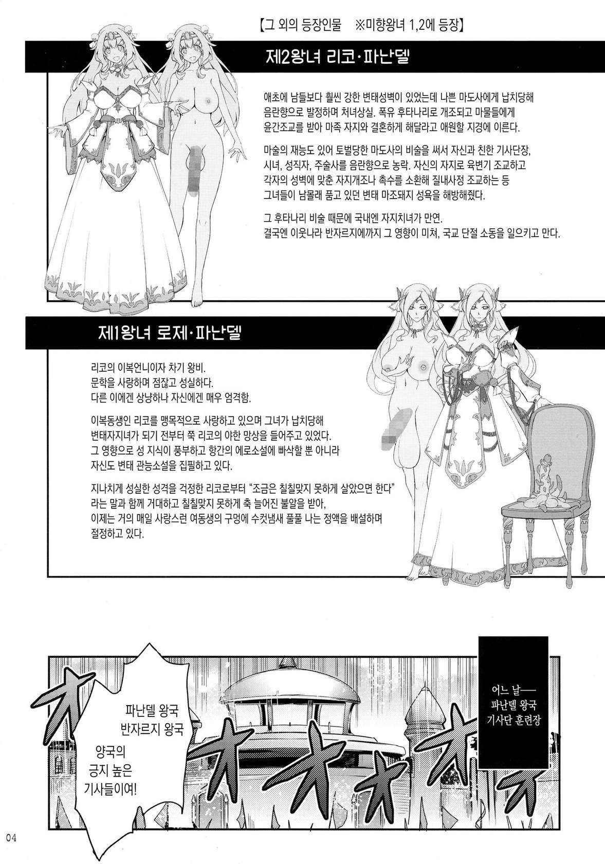 (C101) [Garyuh-Chitai (TANA)] Bikou Oujo 3 Inshuu Amayakashi Choukyou Kishidan [Korean]