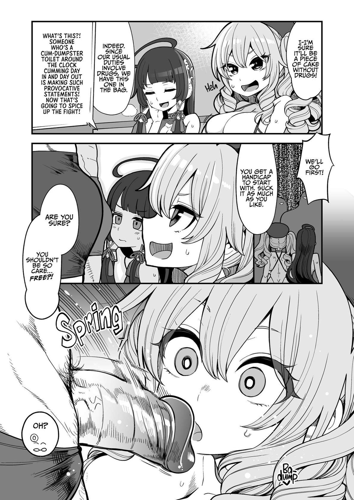 [Showa Saishuu Sensen (Hanauna)] Mizuho & Kashima VS Ochinpo | Mizuho and Kashima vs Cocks (Kantai Collection -KanColle-) [English] {2d-market.com} [Decensored] [Digital]