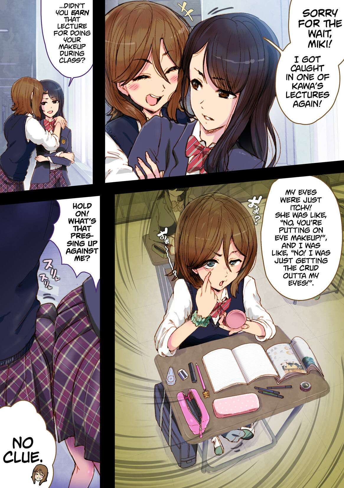 [An-chan Kaichou Potsuri Club (An-chan Kaichou)] Futa x Yuri ～Childhood Friend～ [English] [Mr_Person]