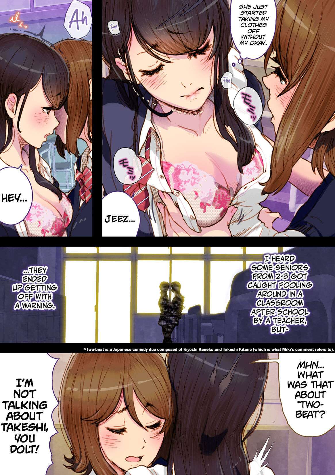 [An-chan Kaichou Potsuri Club (An-chan Kaichou)] Futa x Yuri ～Childhood Friend～ [English] [Mr_Person]