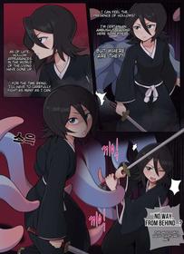 Rukia Attacked By Tentacles [Oneshot]