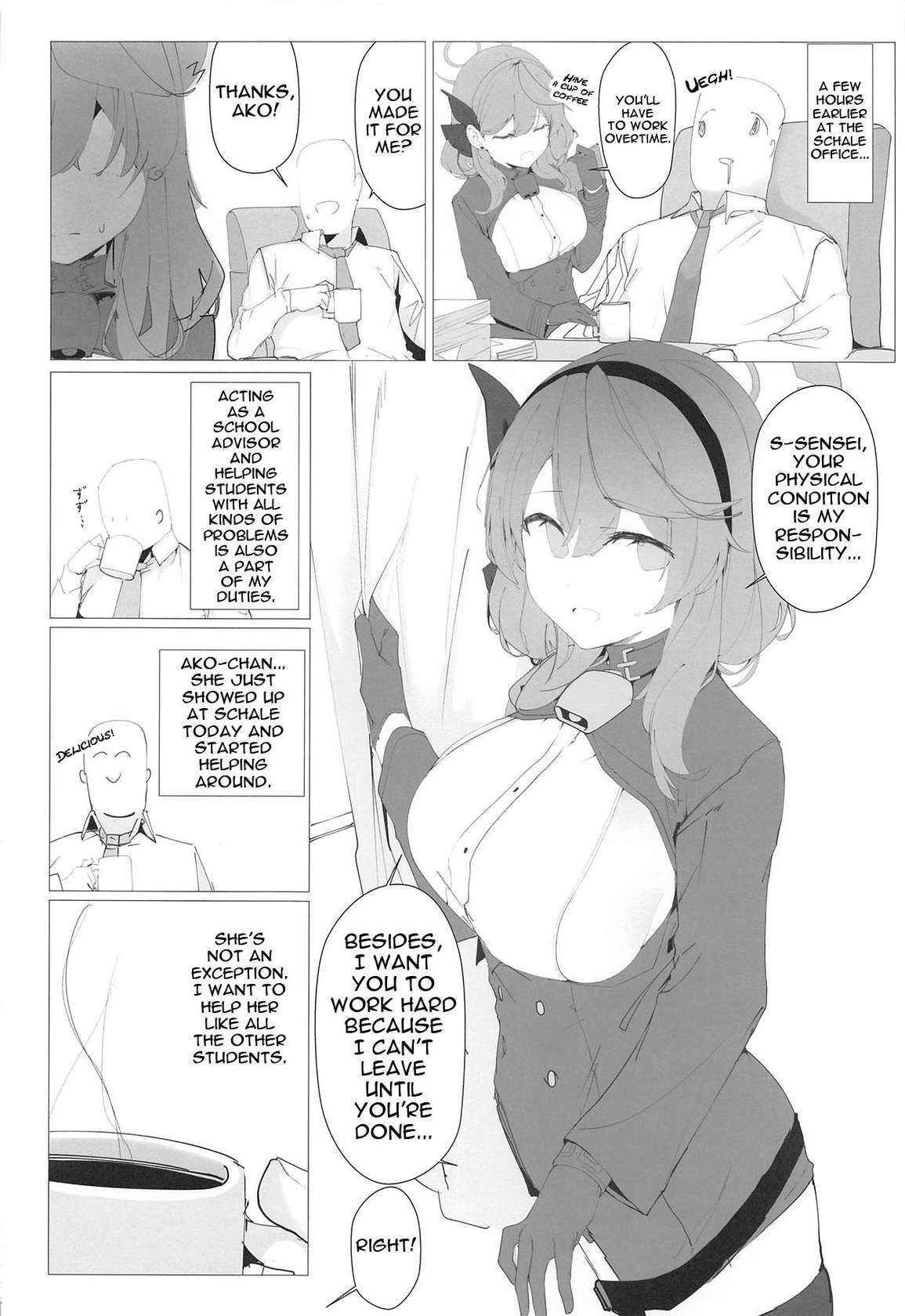 (C101) [Kuriimo Souda (Kuriimo Pie)] Byuru A-Kan Iku! | Splurt~ No, I'm Cumming! (Blue Archive) [English] {Doujins.com}