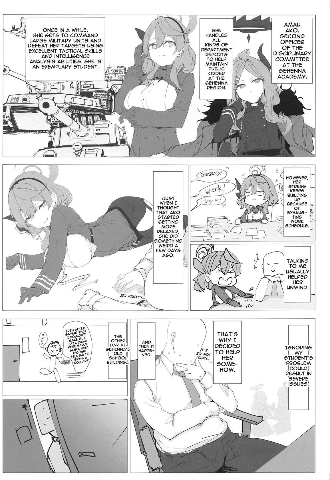 (C101) [Kuriimo Souda (Kuriimo Pie)] Byuru A-Kan Iku! | Splurt~ No, I'm Cumming! (Blue Archive) [English] {Doujins.com}