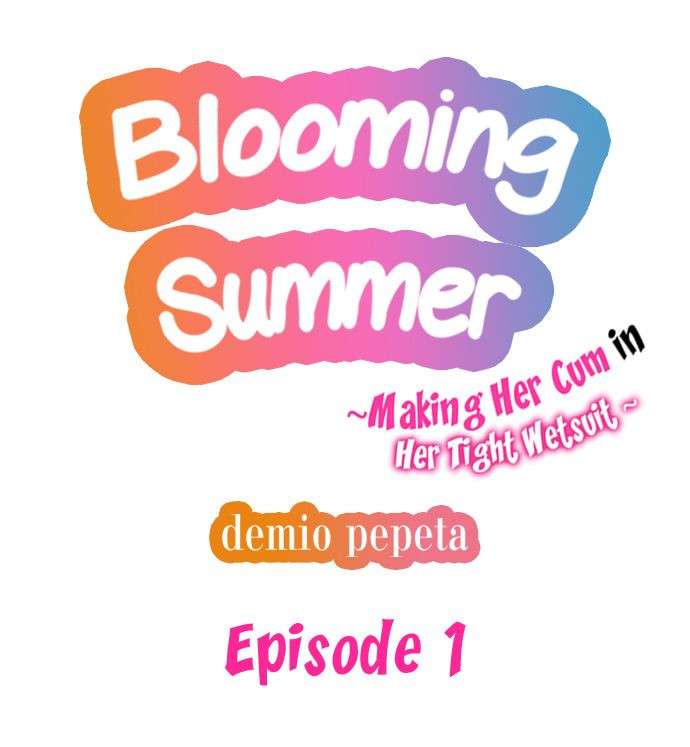 [Pepeta Demio] Blooming Summer Making Her Cum in Her Tight Wetsuit (Ch.1-3) [English]