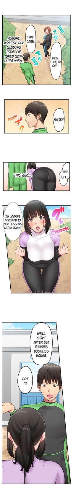 [Pepeta Demio] Blooming Summer Making Her Cum in Her Tight Wetsuit (Ch.1-3) [English]