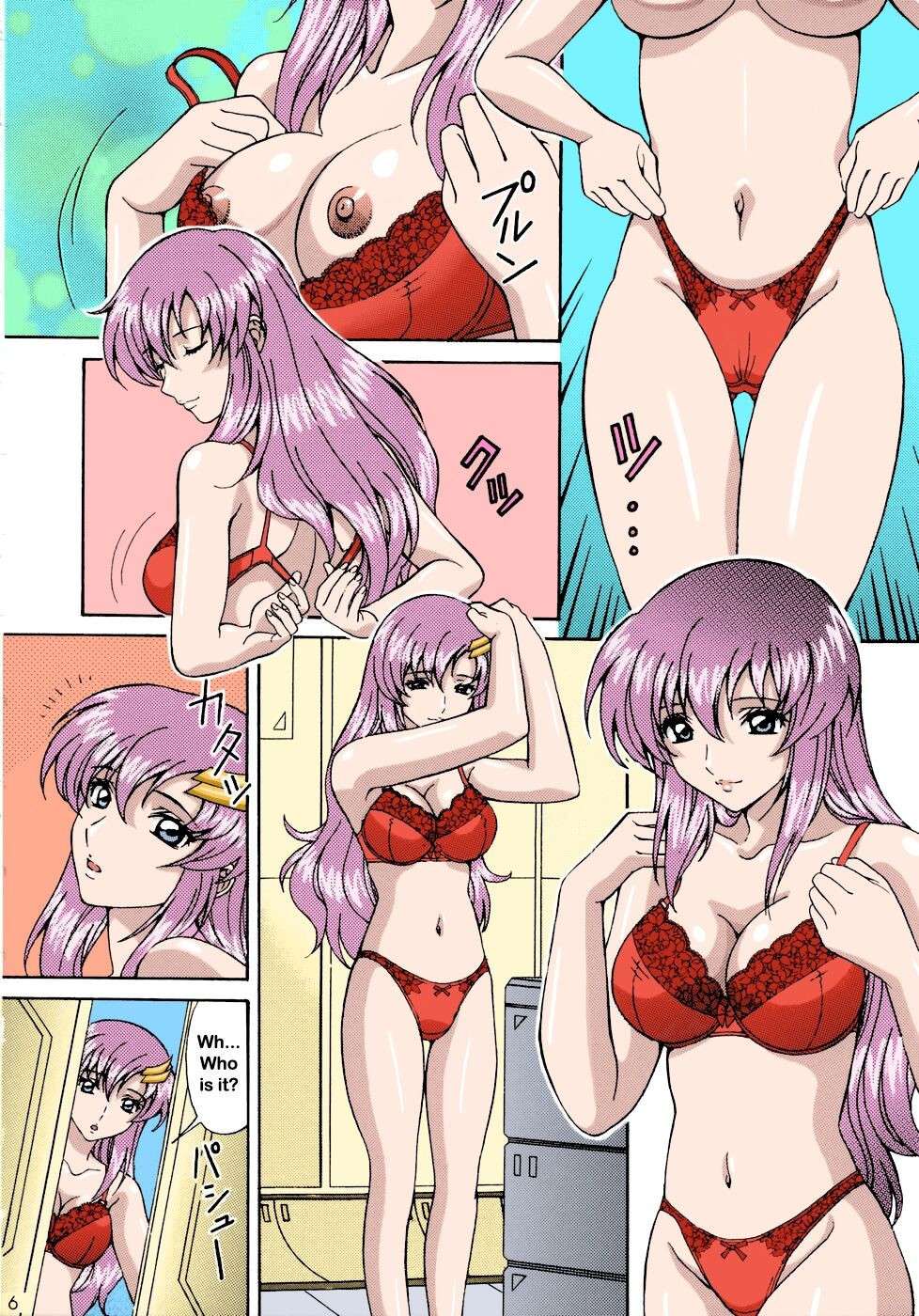 (C70) [SHIMEKIRI SANPUNMAE (Tukimi Daifuku)] Ryoujoku Lacus | Assault Lacus (Gundam SEED Destiny) [English] [SaHa Edited] [Rewrite] [forbidden seeker] [Decensored] [Colorized]