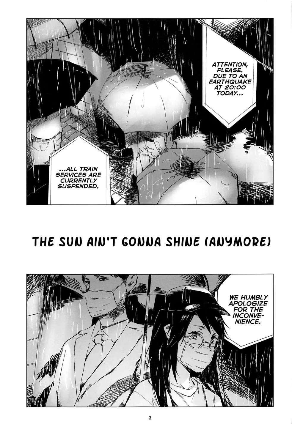 The Sun Ain't Gonna Shine [Oneshot]