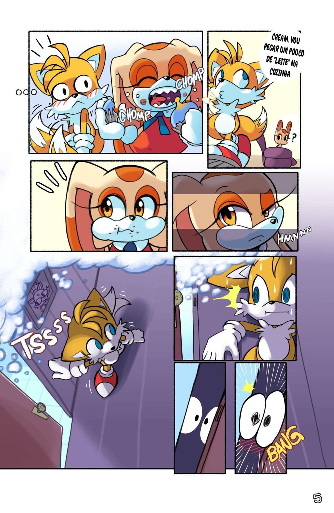 Tails Gamer Moment (Sonic The Hedgehog)