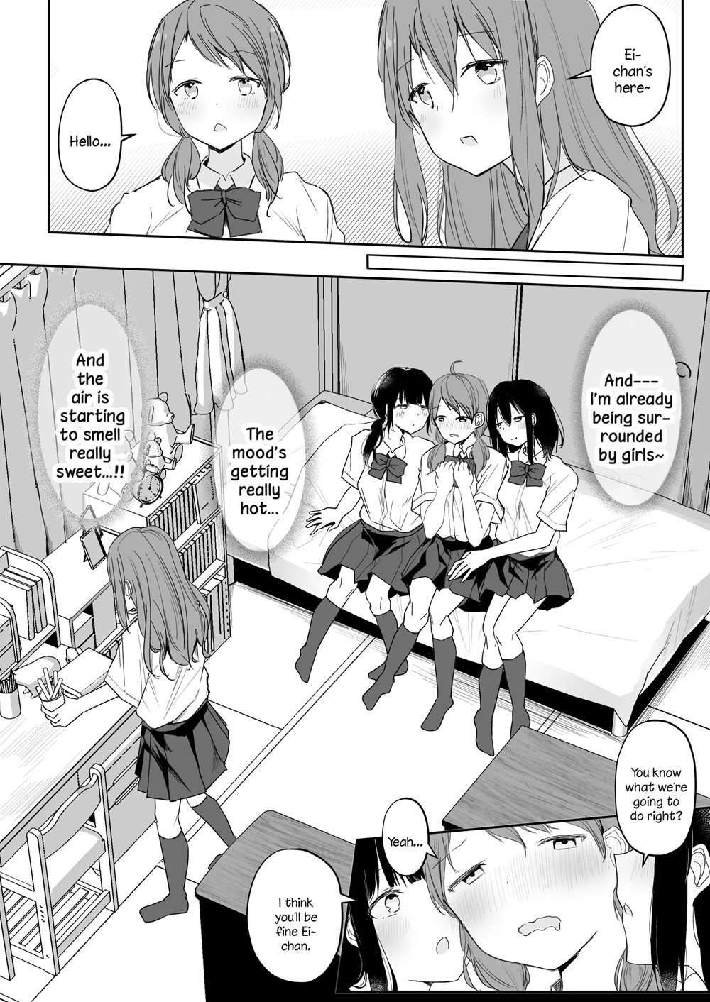 Yuri Zuki Joshi Ga Nandemoari No Ousama Game Yatta Kekka... [Oneshot]