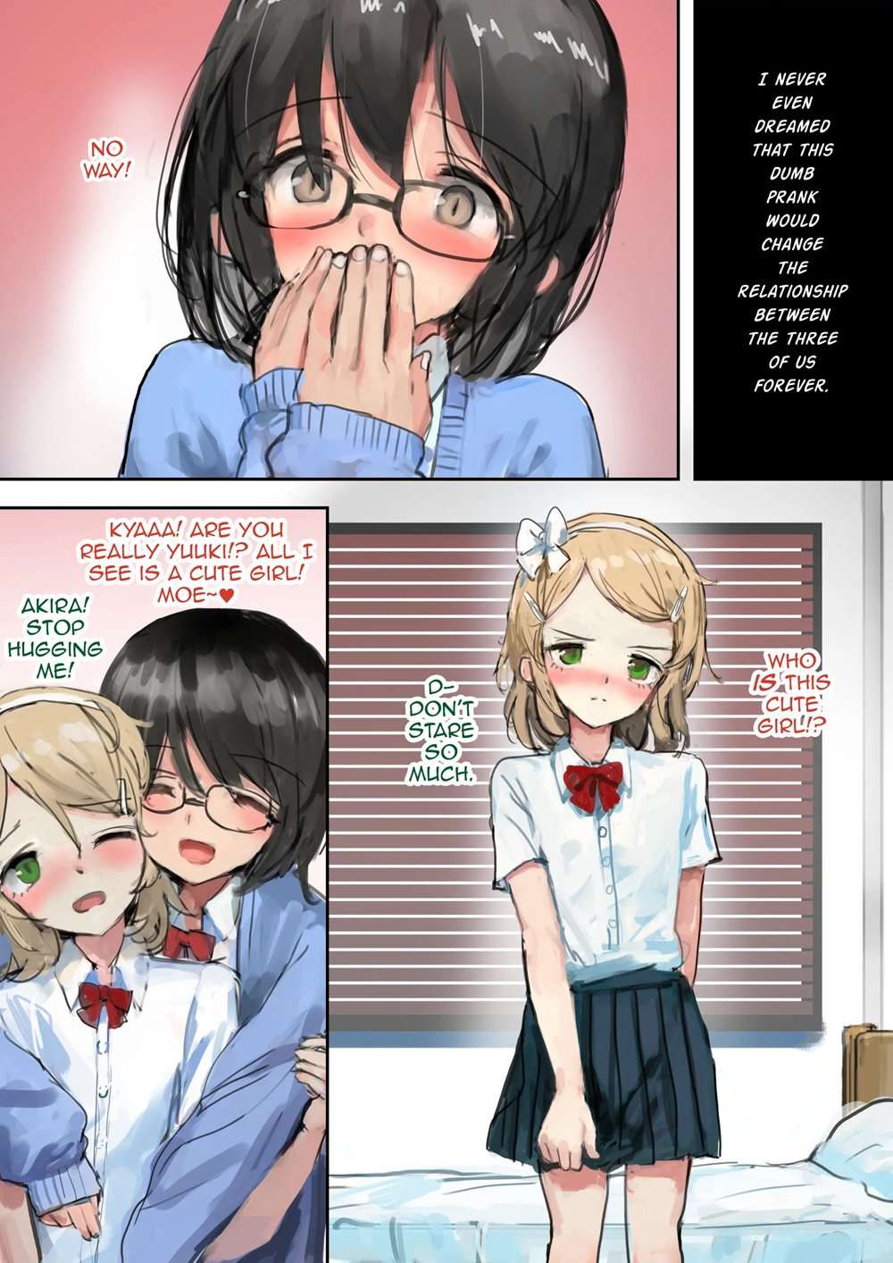 Yuganda Sankaku No Wa O Motomete [Oneshot]