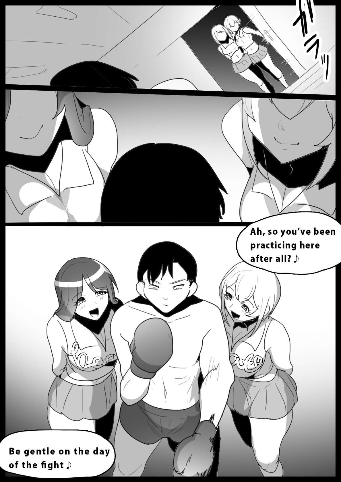 [The Nation of Head Scissors] Cheerleaders Corrupt Me Into Their Masochistic Sandbag [English]