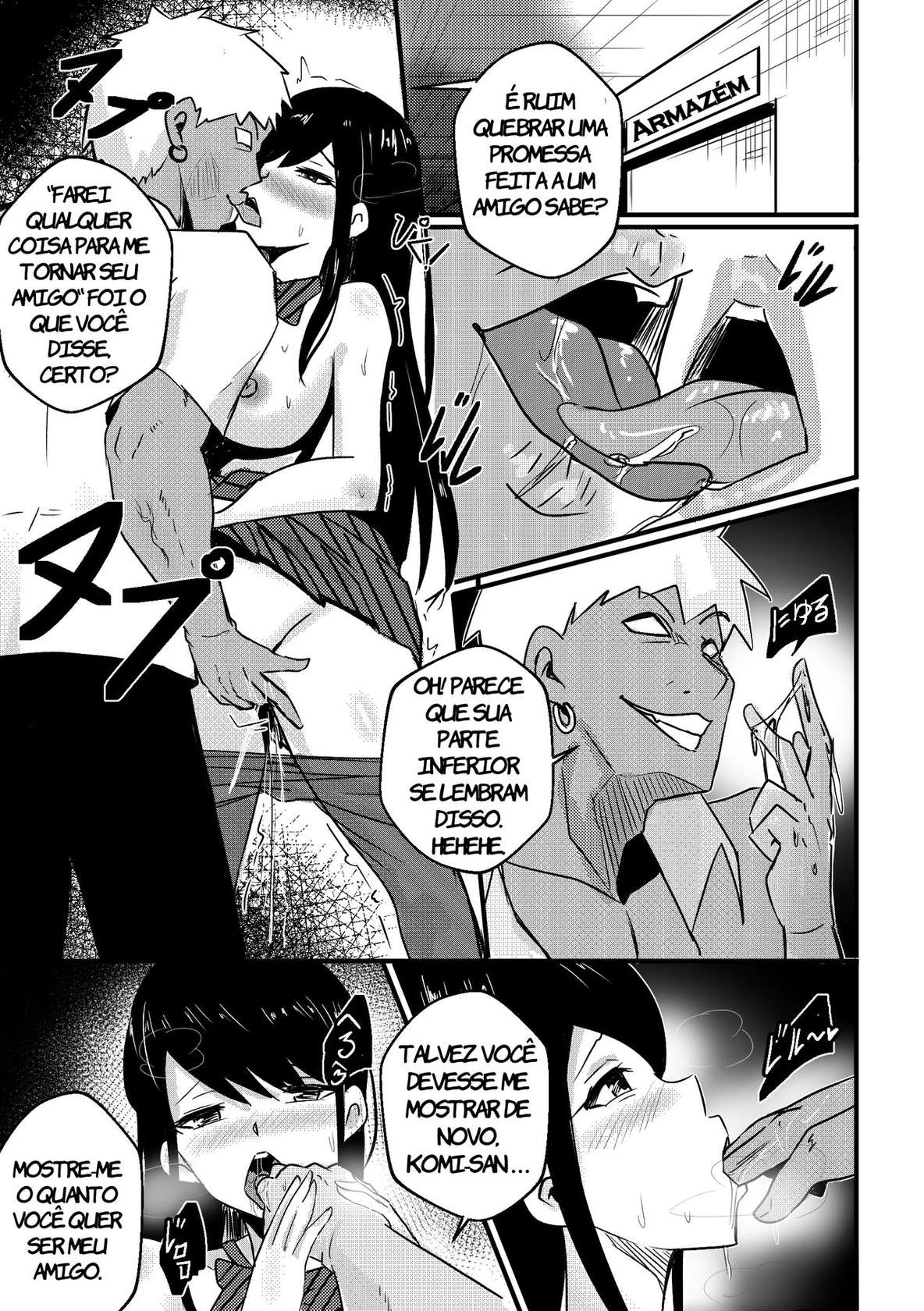 [Merkonig] B-trayal 37 + Extras (Komi-san wa, Komyushou desu.) [Portuguese-BR]