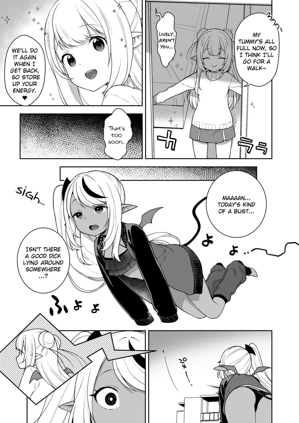 [Kaniya (Kanyapyi)] Chibi Succu Shiko Life Nioi de Ecchi na Kibun ni Sasechau Succubus Hen | A Life of Getting Jerked Off by a Tiny Succubus Whose Smell Makes You Horny [English] [Douzo Lad Translations] [Digital]