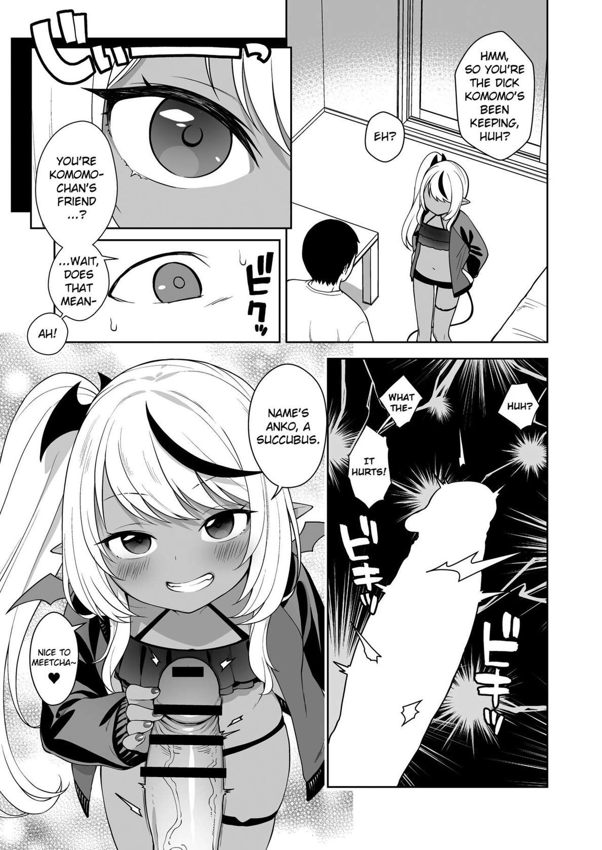 [Kaniya (Kanyapyi)] Chibi Succu Shiko Life Nioi de Ecchi na Kibun ni Sasechau Succubus Hen | A Life of Getting Jerked Off by a Tiny Succubus Whose Smell Makes You Horny [English] [Douzo Lad Translations] [Digital]