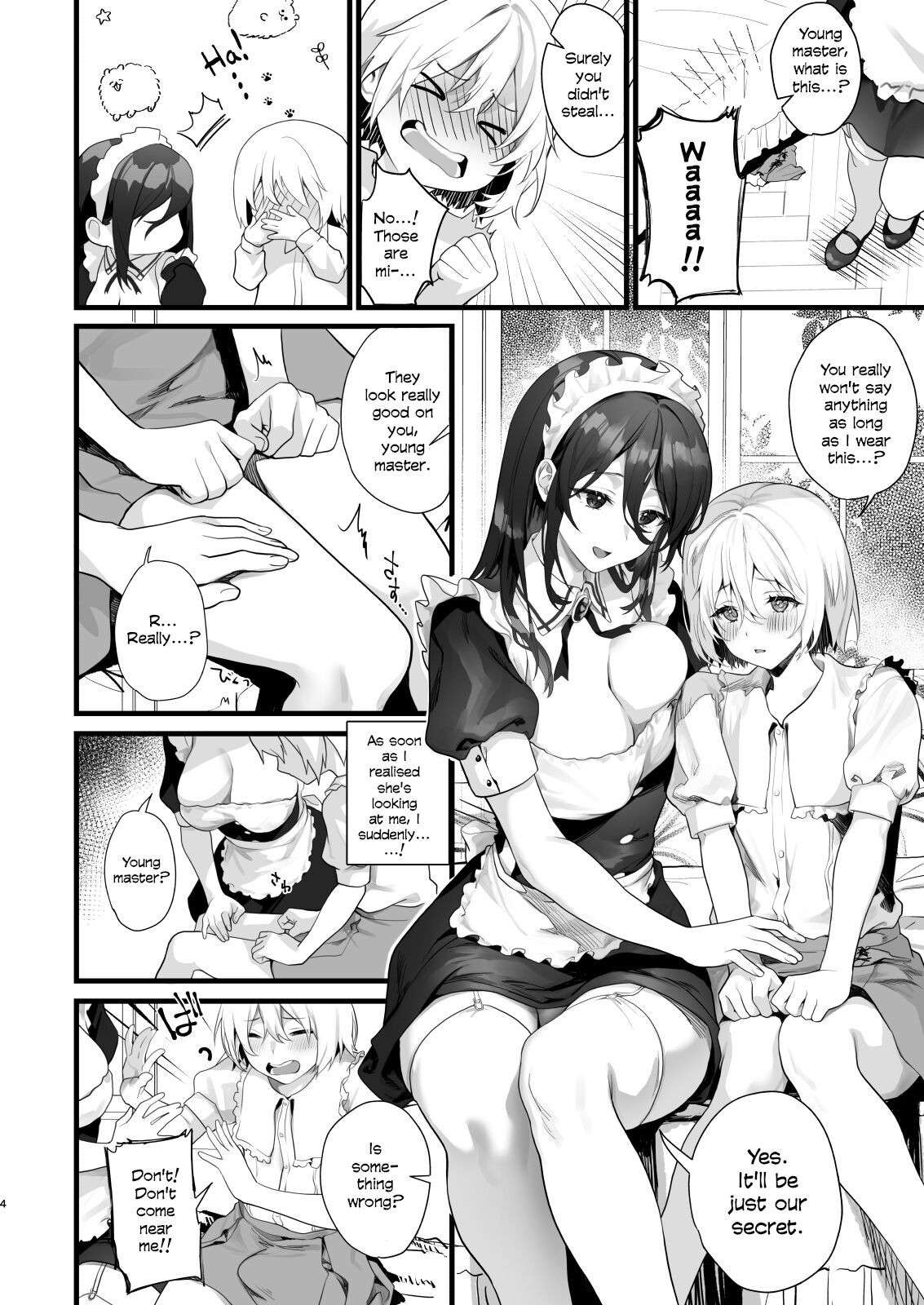 [sagejoh (sage joh)] Otokonoko wa Maid no Love Doll | The Femboy Is The Maid's Love Doll [English] [Digital]