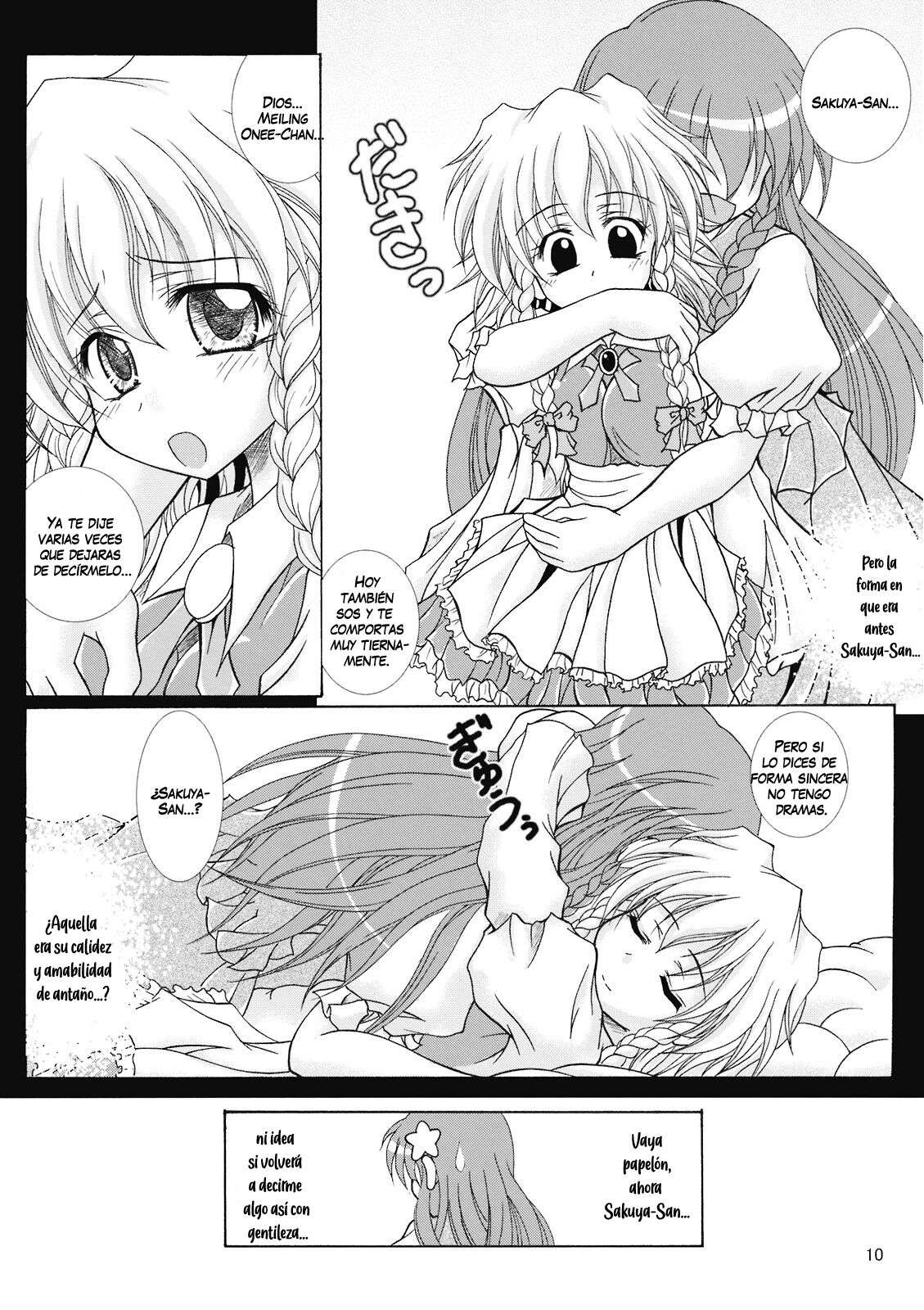 (Reitaisai 6) [Mist Mysterisia (Fujitsu Akira)] Dokidoki Maid Shinpan (Touhou Project) [Spanish] [Biblioteca Yuri]