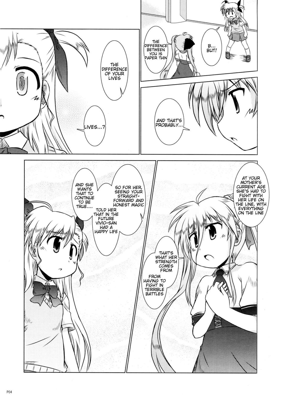 (C87) [Hinatabokko Club (Furafura)] Mama to Watashi Mirai no Oyako (Nano Summer 5) (Mahou Shoujo Lyrical Nanoha) [English] [Tigoris Translates]