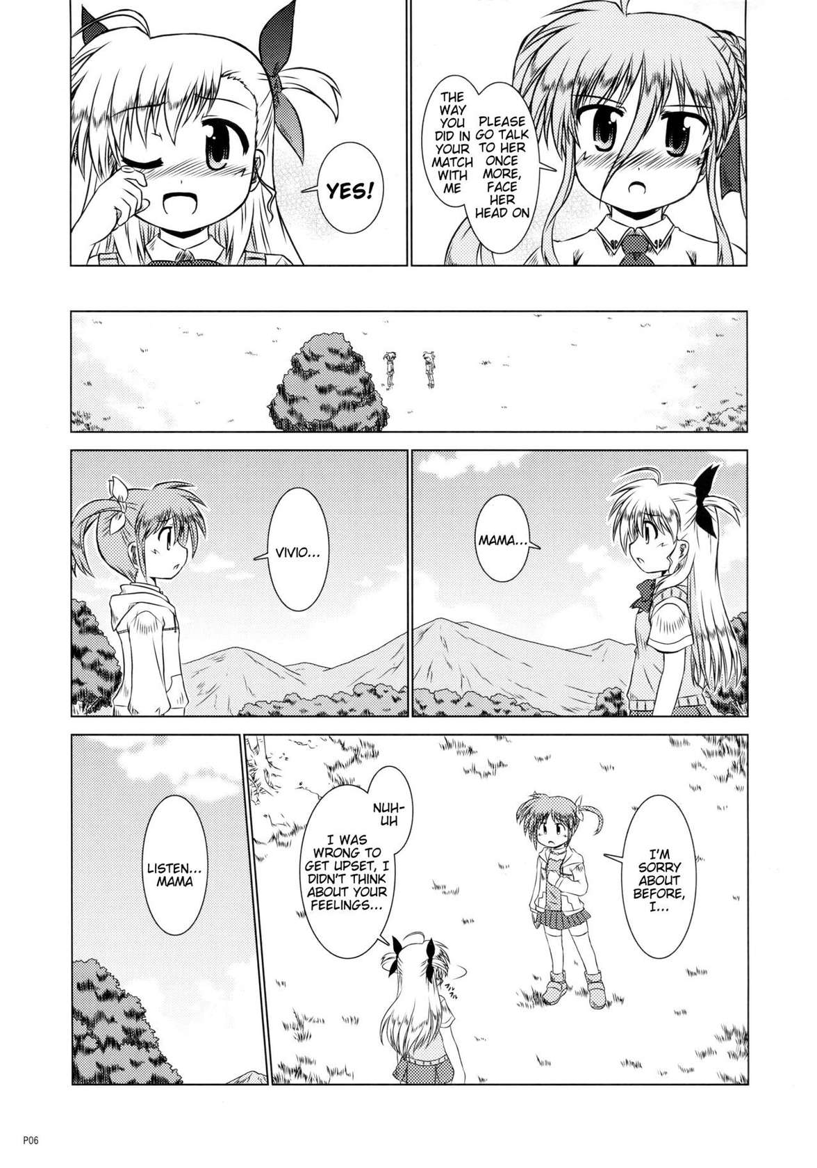 (C87) [Hinatabokko Club (Furafura)] Mama to Watashi Mirai no Oyako (Nano Summer 5) (Mahou Shoujo Lyrical Nanoha) [English] [Tigoris Translates]