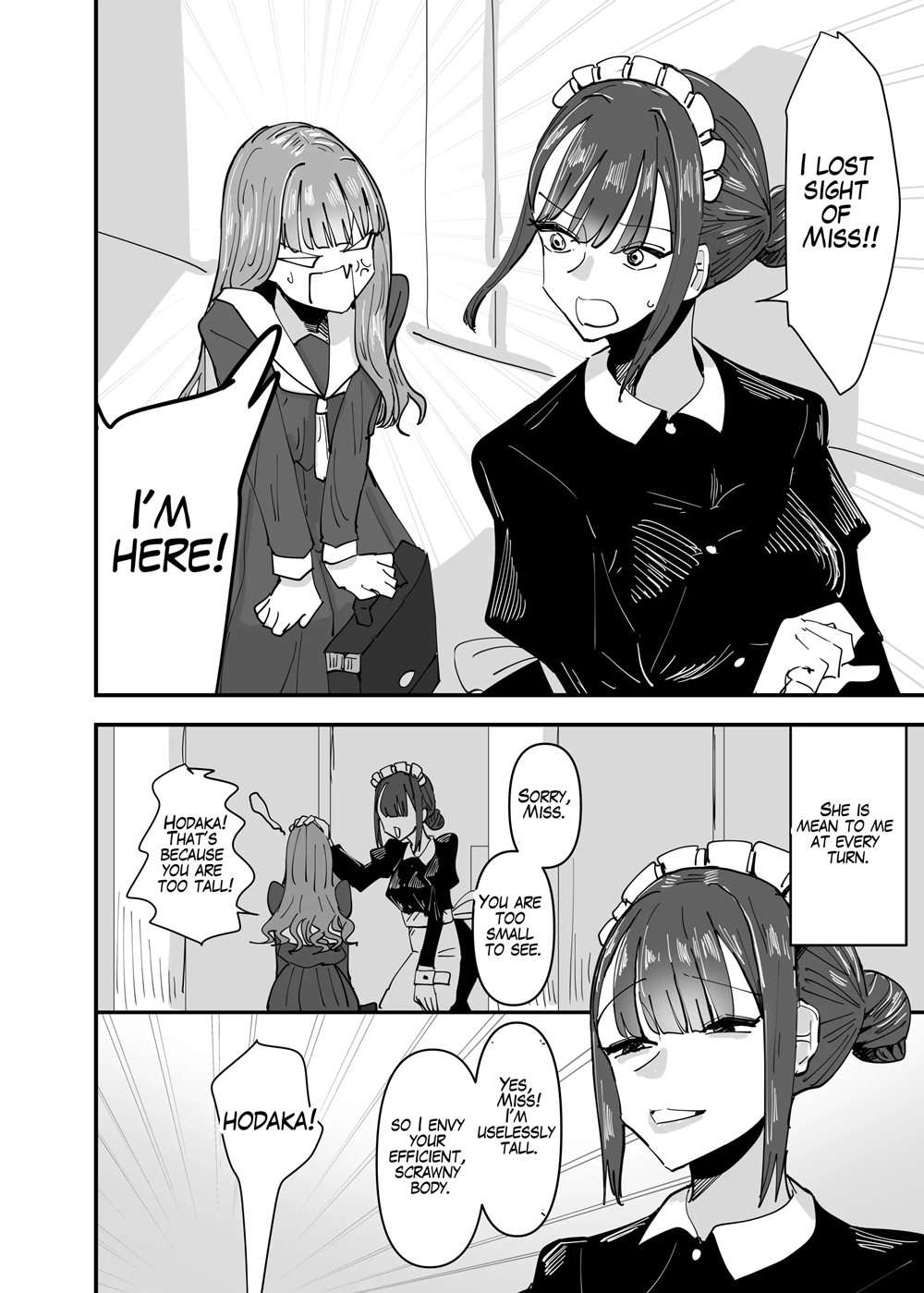 Rich Girl Wants To Teach Her Sadistic Maid A Lesson [Oneshot]