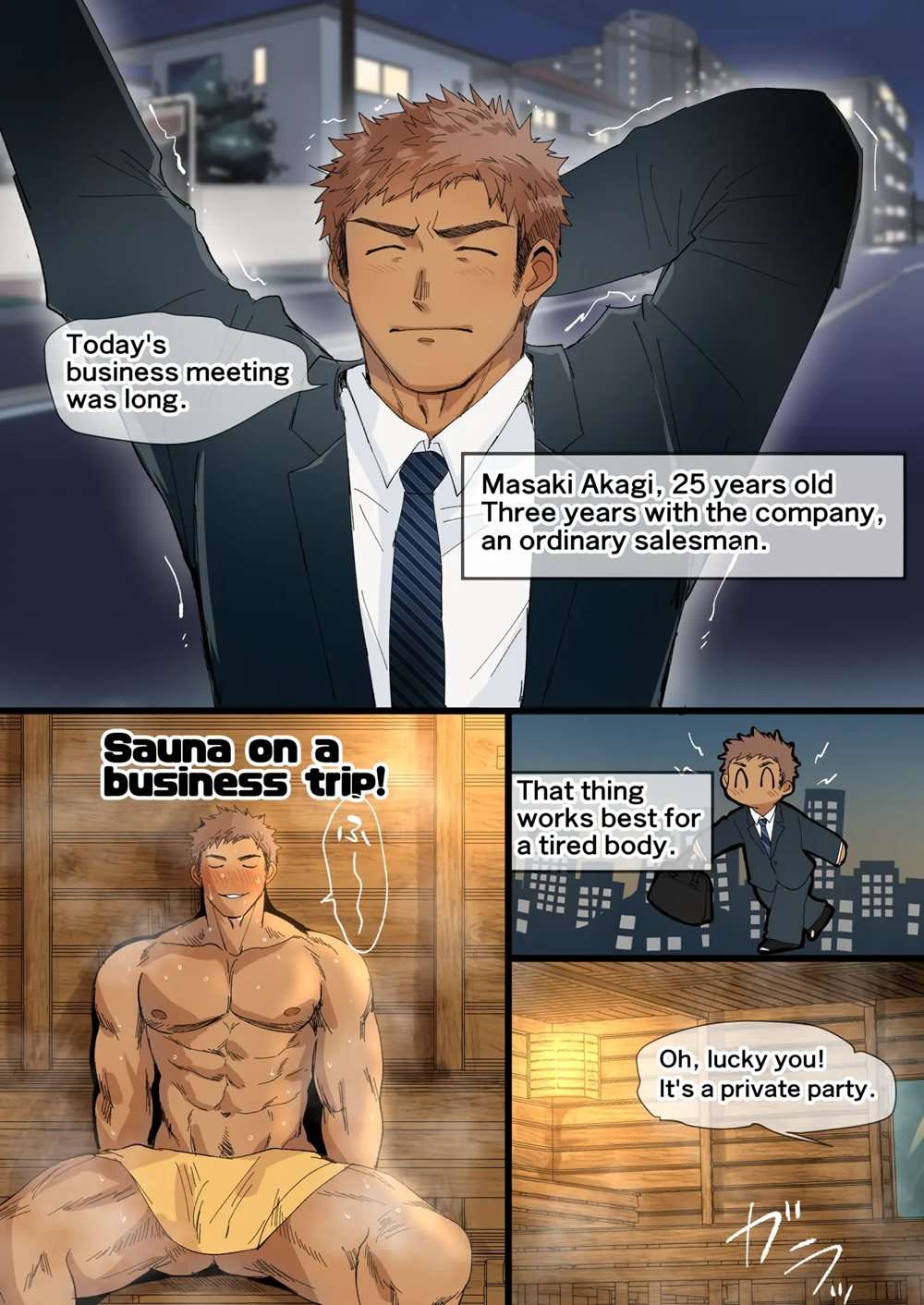 I Met An Older Man On A Business Trip... [Oneshot]