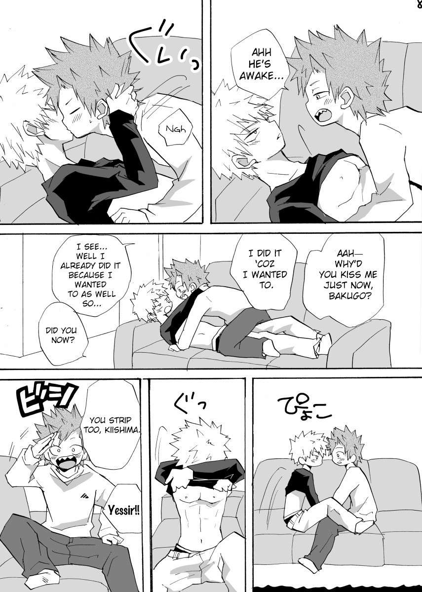 [Kuzumochi] A Tale of Kirishima's 20th Birthday Drinking Shenanigans (Boku no Hero Academia) [English] [nekoumancer]