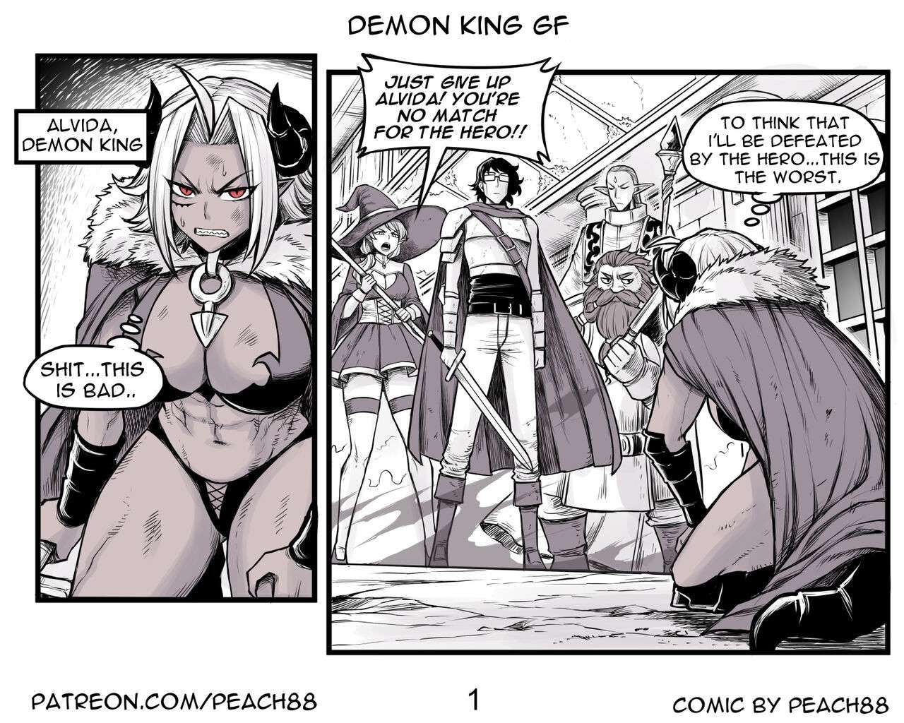 [PeaCh88] Demon King GF ch.1-4 (+Patreon extra) [English]