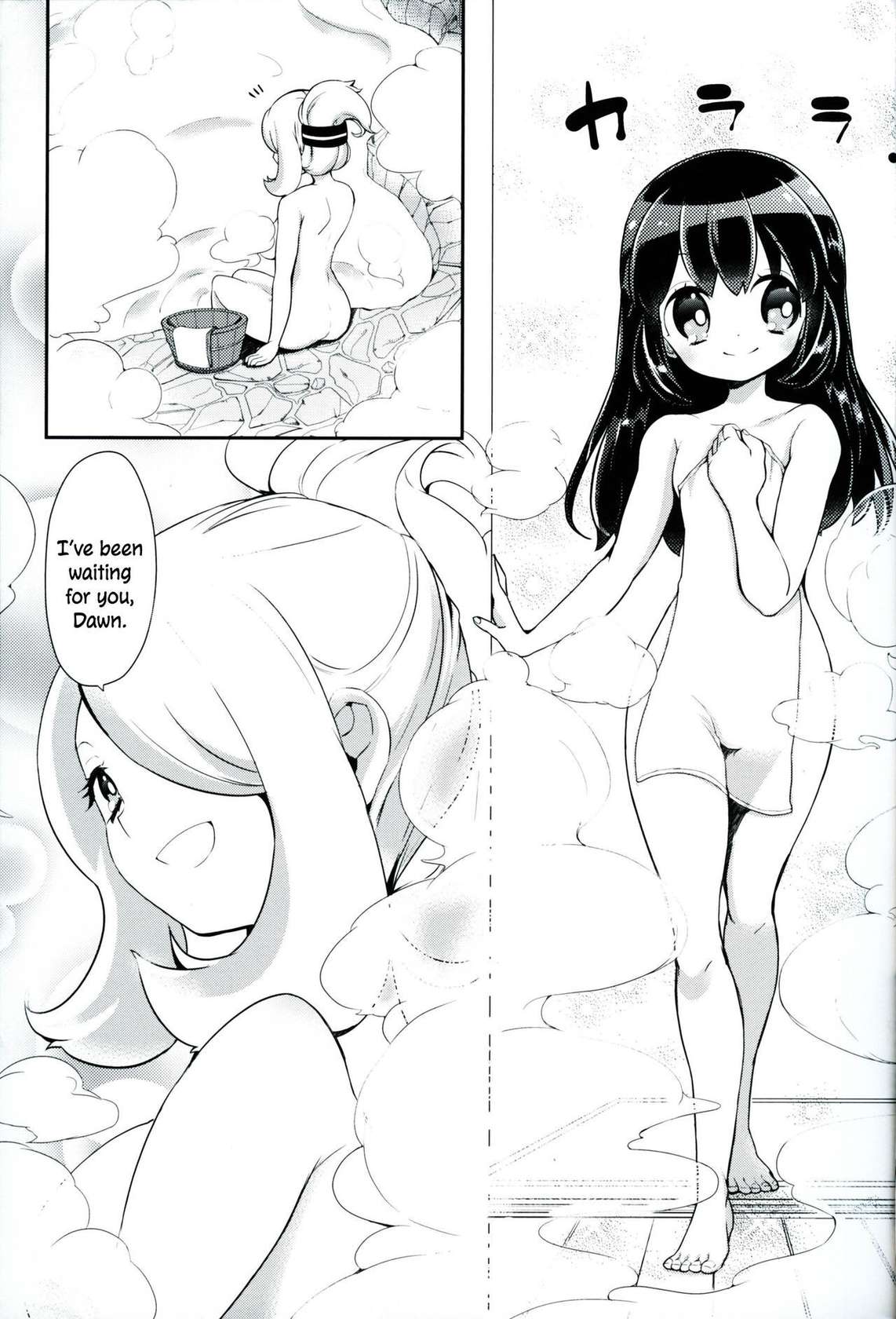 (C90) [chori (Mokki)] Otome no Kashikiri Fuen Onsen | Maiden's Private Lavaridge Hot Spring (Pokémon) [English] [MobTarou]