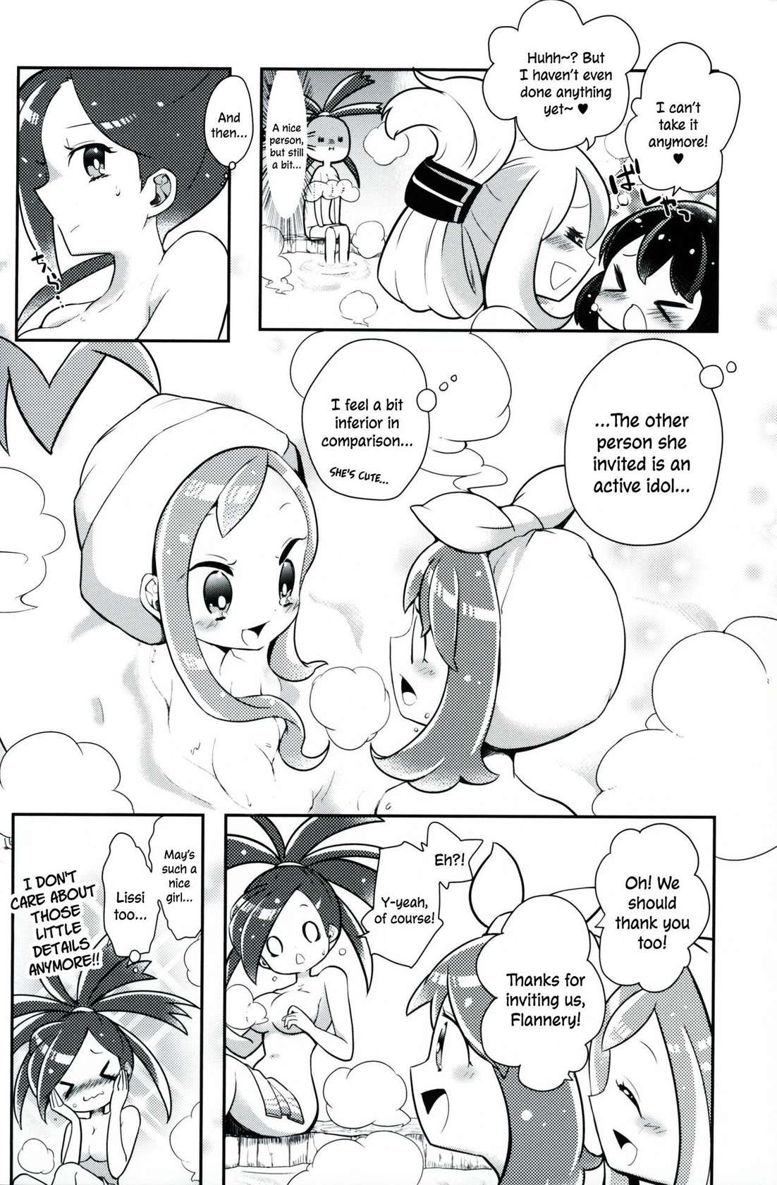 (C90) [chori (Mokki)] Otome no Kashikiri Fuen Onsen | Maiden's Private Lavaridge Hot Spring (Pokémon) [English] [MobTarou]