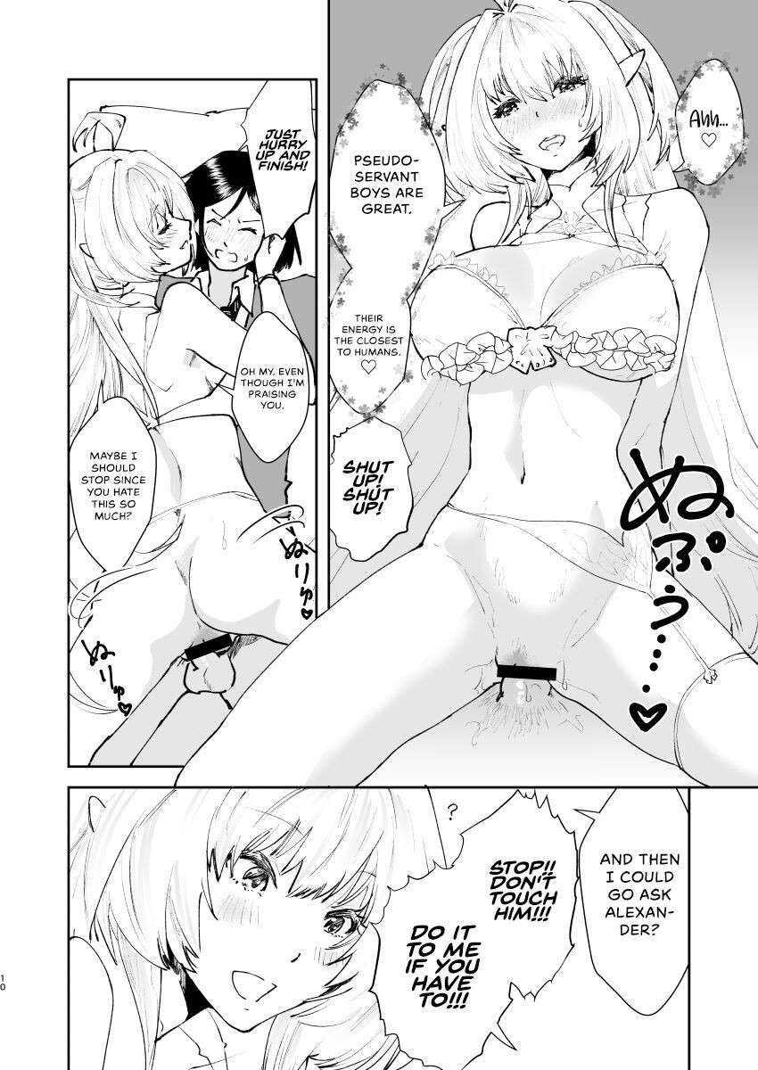 [Fiance Tank (Matsue)] Chikyuu Saigo no Succubus ga Chaldea de Yarakasu Hon (Fate/Grand Order) [English] [Digital] {Hennojin}