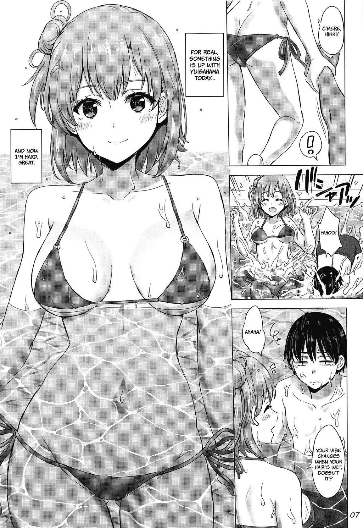 [studio A (Inanaki Shiki)] Jounetsuteki na Natsu no Resort o Yuigahama Oyako to. | A Passionate Summer Resort with the Yuigahamas. (Yahari Ore no Seishun Love Come wa Machigatteiru.) [English] [The People With No Name] [2022-11-05]