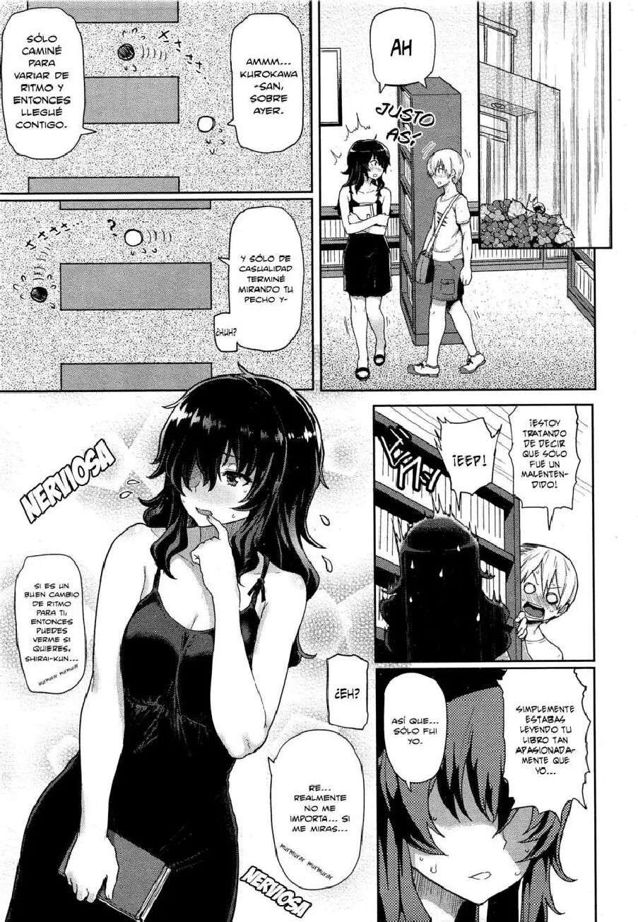 [Meme50] Shizuka na Toshokan no Kanojo | La Chica Callada en La Biblioteca (COMIC Shitsurakuten 2013-09) [Spanish] [Fmcangrejo]