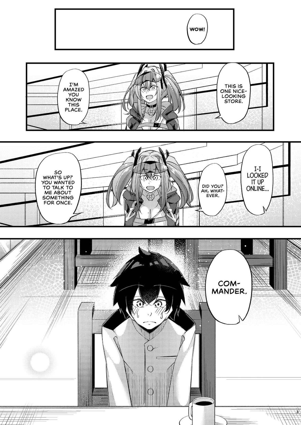 [Gakuen Ketsumeichou (Oriue Wato)] Atsuatsu Oyanami Soudanshitsu -Soudan Hen- | Piping-Hot Counselling Room ~The Commander's Coaching Arc~ (Azur Lane) [English] [head empty] [Digital]