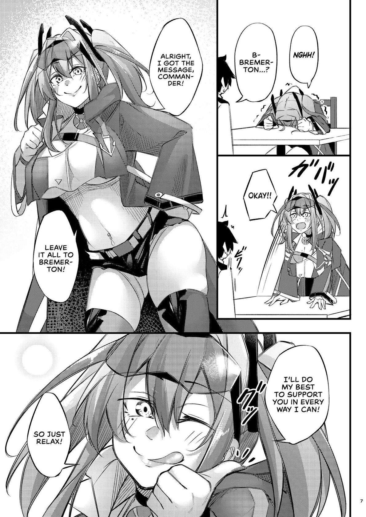 [Gakuen Ketsumeichou (Oriue Wato)] Atsuatsu Oyanami Soudanshitsu -Soudan Hen- | Piping-Hot Counselling Room ~The Commander's Coaching Arc~ (Azur Lane) [English] [head empty] [Digital]