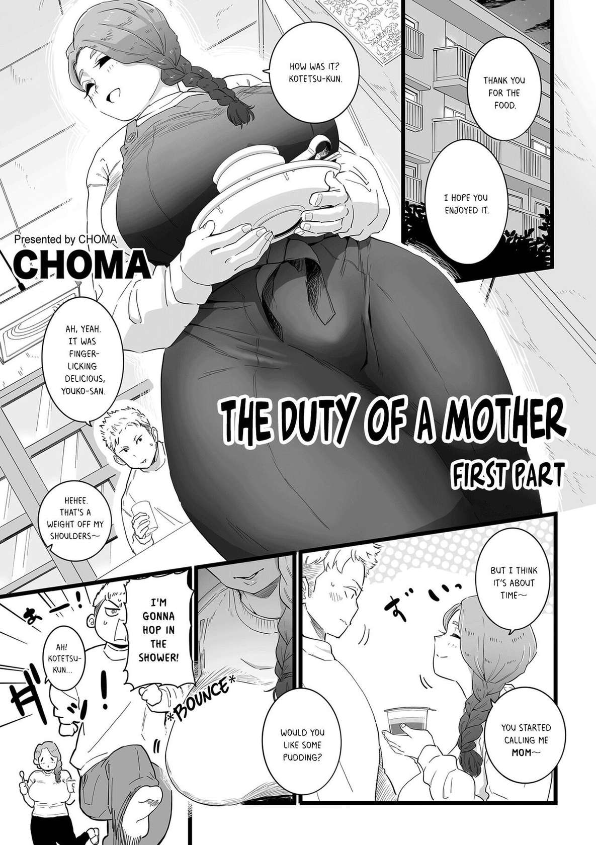 [CHOMA] Mama Haha Tsukushi Zenpen | The duty of a Mother ~First Part~ (COMIC Kuriberon DUMA 2023-03 Vol.46) [Englsh] [BeautyNights]