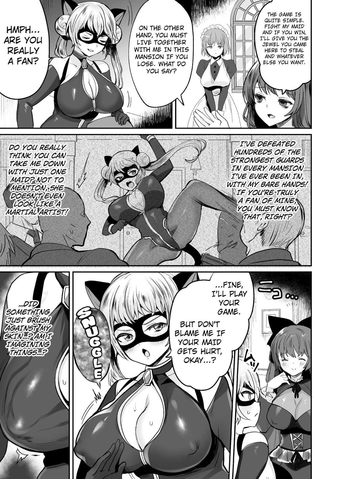 [Meisuke] Phantom Thief Lady Cat (2D Comic Magazine Shokushu Suits Ryoujoku Kegareta Ishou ni Okasareru Seigi no Heroine Vol. 1 ) [English] [Kuraudo]