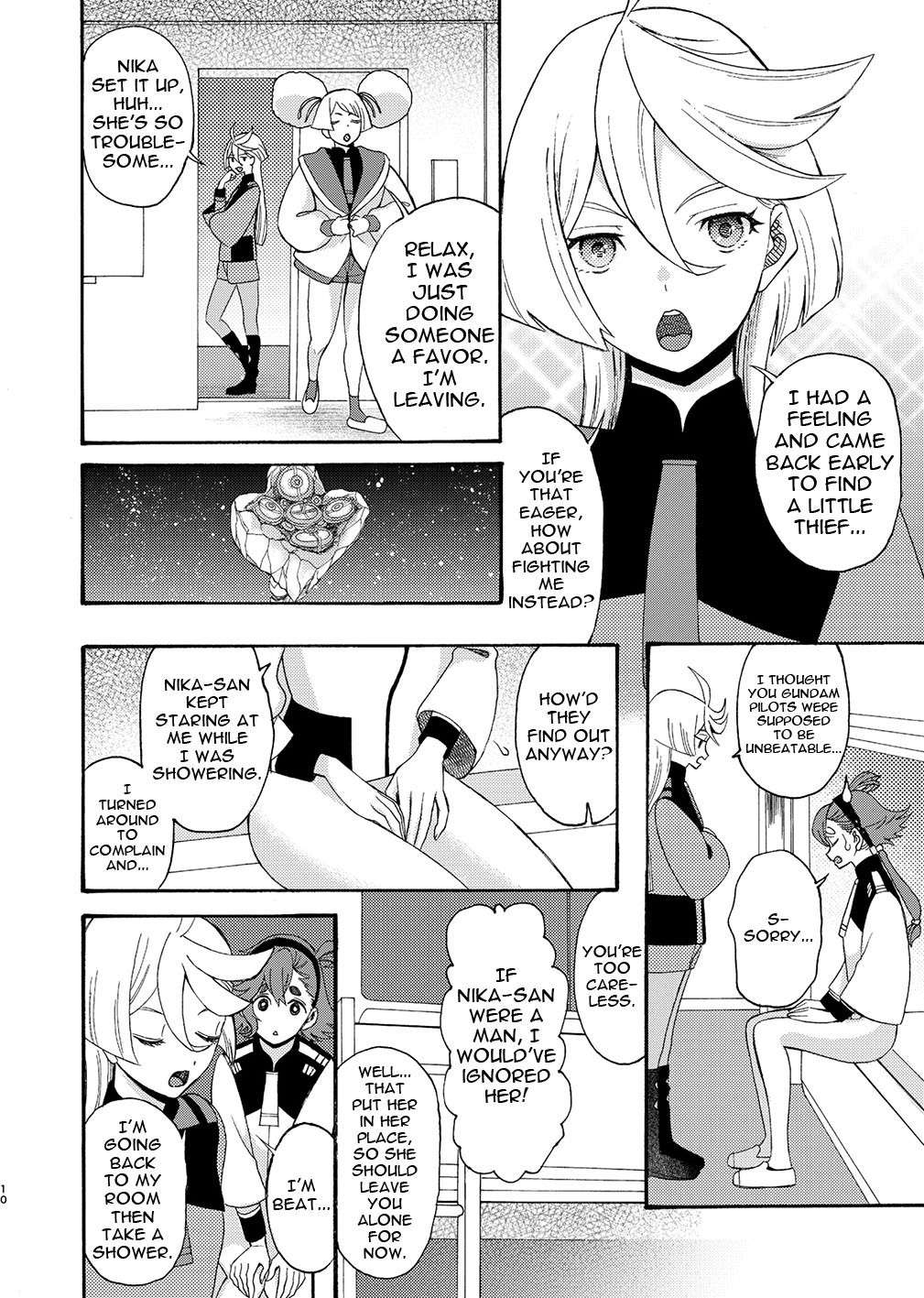 [KNIFE EDGE (Hoshitsuki Neon.)] Majo Ku Kisetsu ni Otome wa Tsuibamu | Picking At a Young Woman During Witch Eating Season (Gundam The Witch from Mercury) [English] {Doujins.com} [Digital]