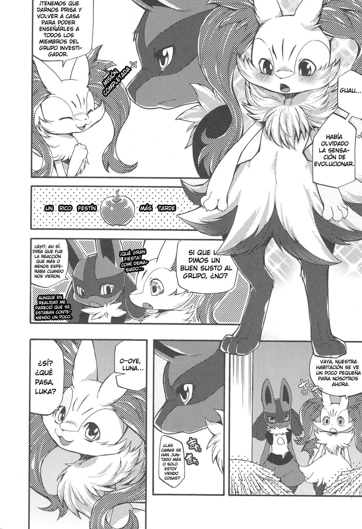 (C89) [Dogear (Inumimi Moeta)] Korekara wa Zutto Issho | From Now On, We'll Always Be Together (Pokémon Mystery Dungeon) [Spanish]