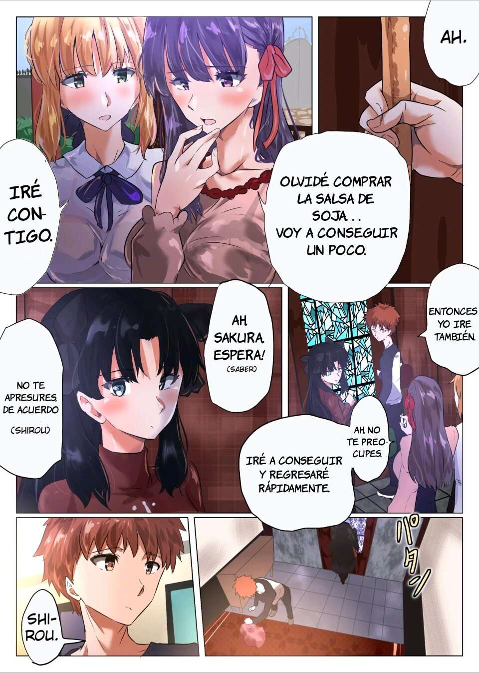 [Yanagie Terasu] Akai Akuma to Himitsu na Kankei | Relación secreta con una diabilla roja (Fate/stay night) [Spanish]