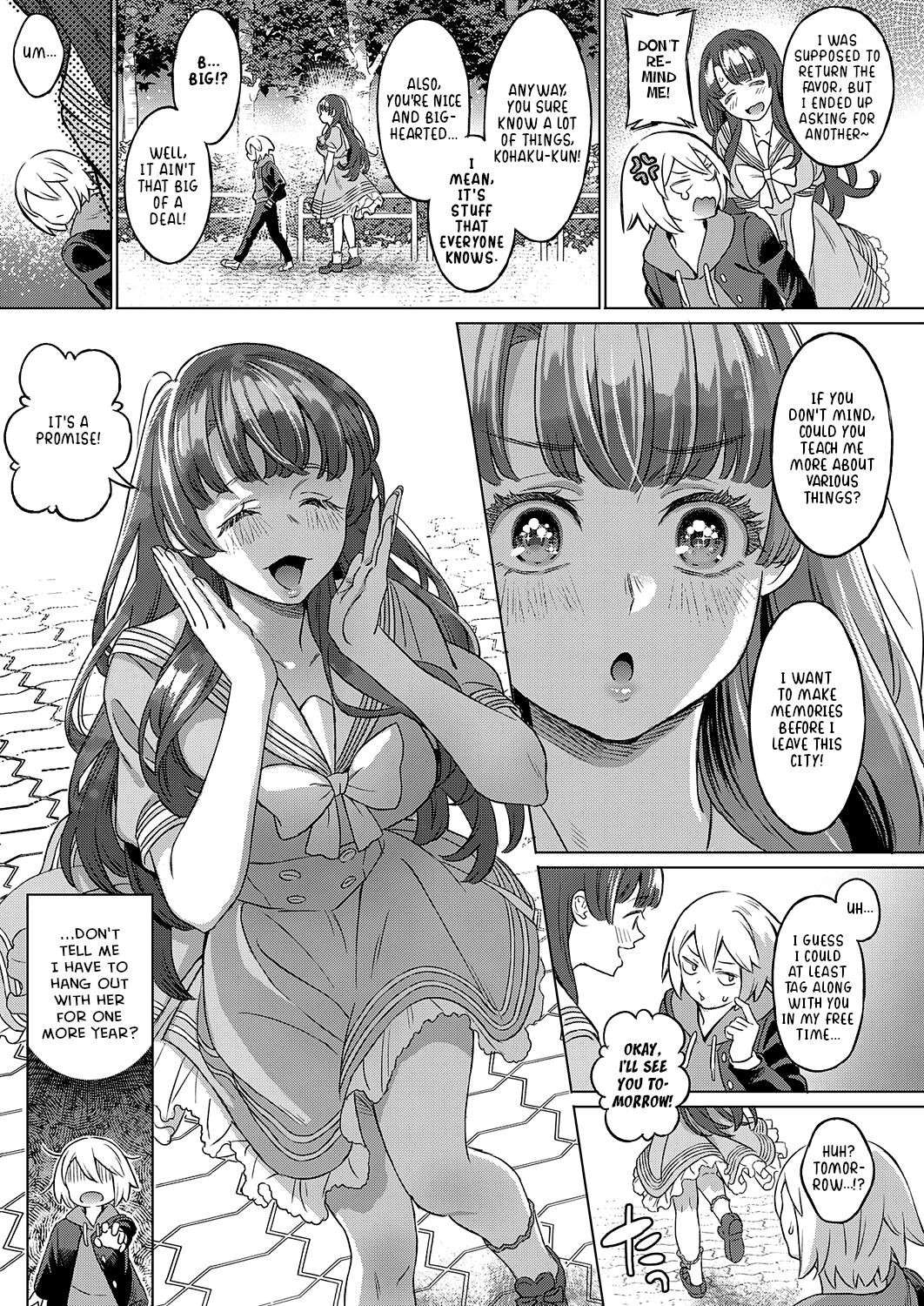 [Miyama] Kohakuiro no Machi, Sakura ga Ita Kisetsu | Amber Town, The Season With Cherry Blossoms (COMIC ExE 41) [English] [Nisor] [Digital]