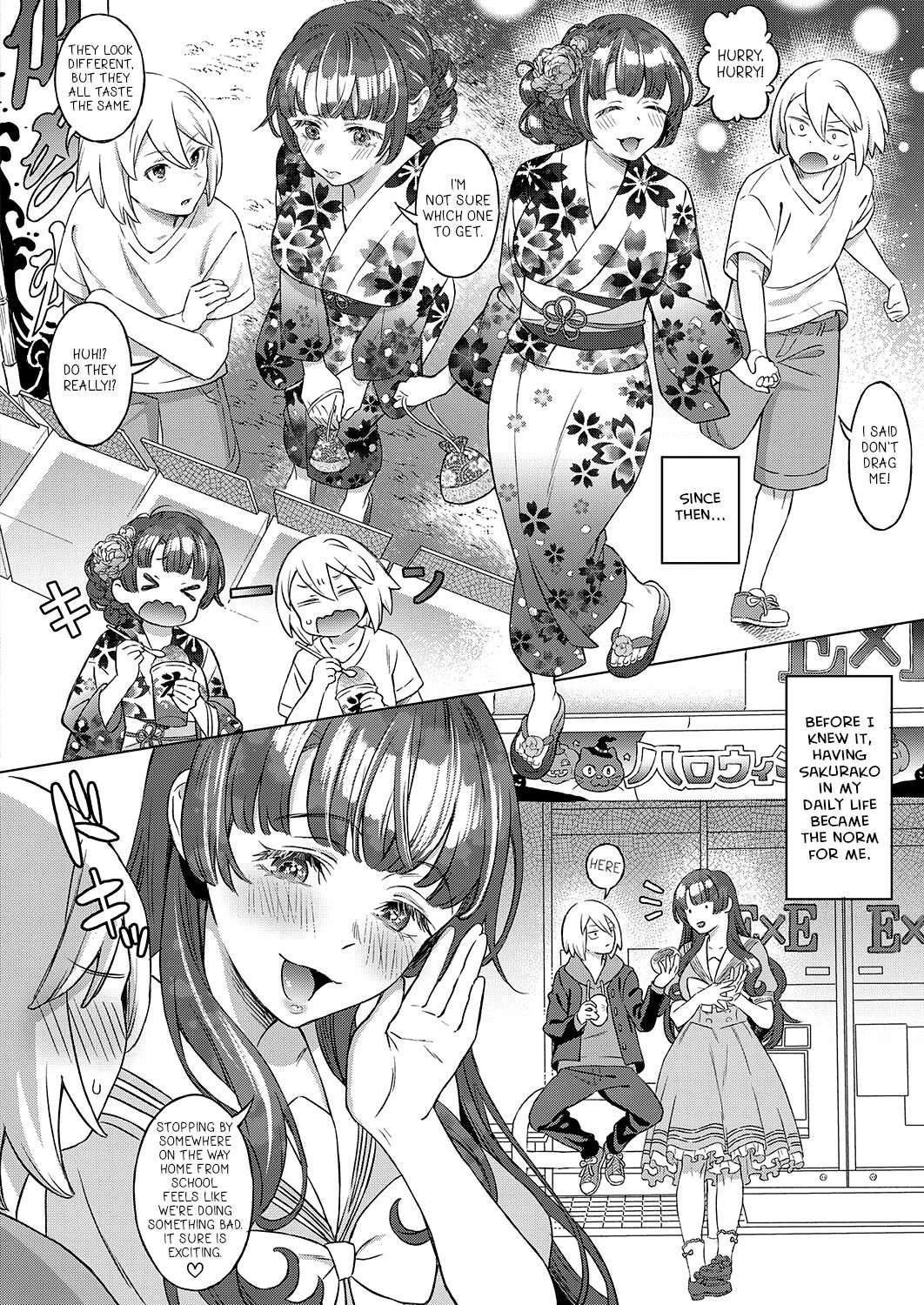 [Miyama] Kohakuiro no Machi, Sakura ga Ita Kisetsu | Amber Town, The Season With Cherry Blossoms (COMIC ExE 41) [English] [Nisor] [Digital]