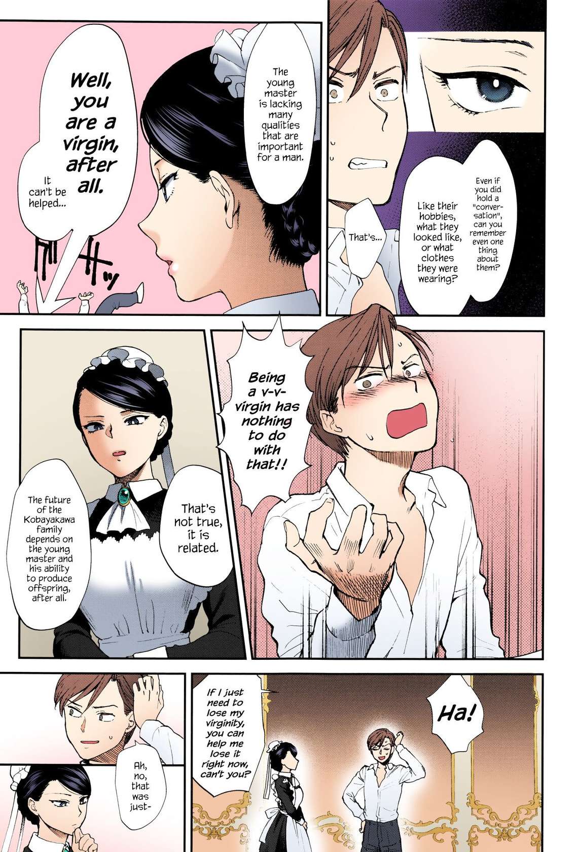 [Syoukaki] Kyoudou Well Maid - The Well “Maid” Instructor (Yawaraka na Taion) [English] [Colorized] {Hennojin} [SPDSD]