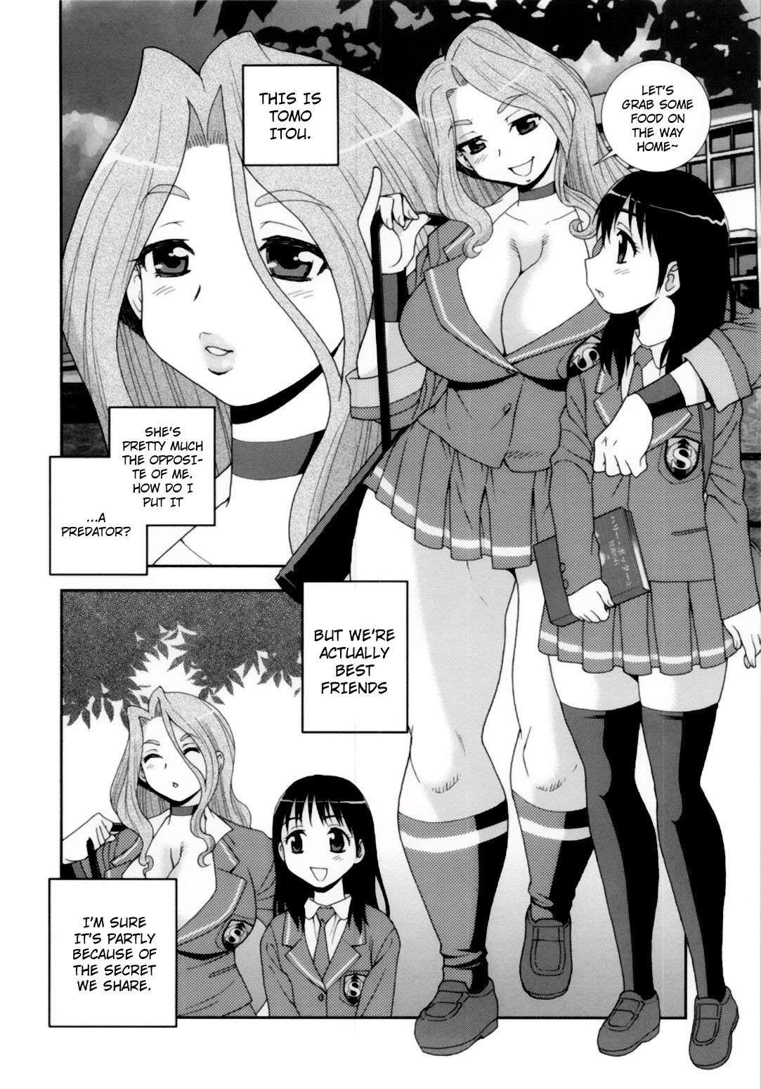 [Shinozaki Rei] Meg to Tomo _ Meg and Tomo (Bitch Hole) [English] =LWB= (Decensored)