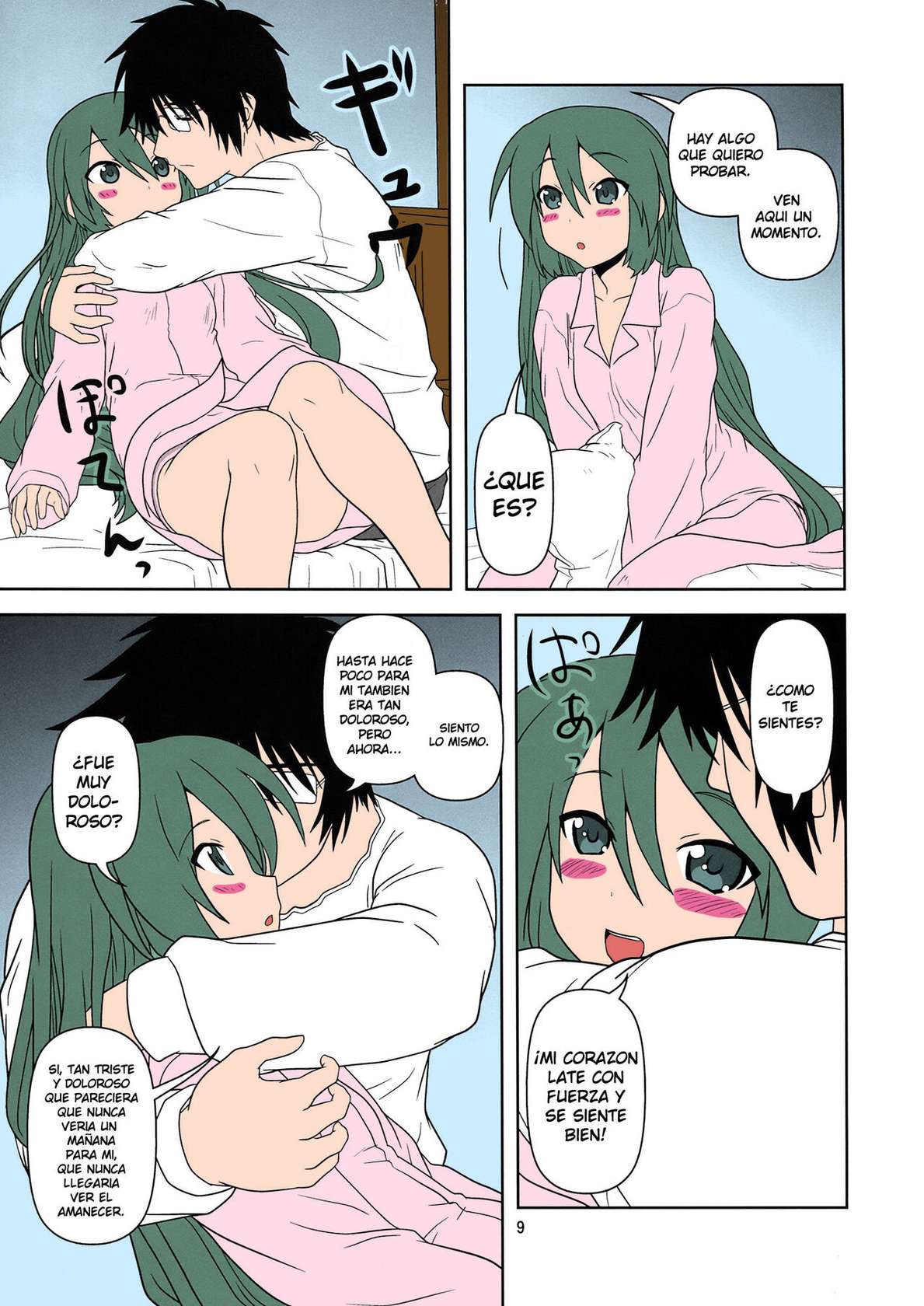 (COMIC1☆4) [Credit (Akikan)] Hatsu Mikku (VOCALOID) [Spanish] [Digital Lover Action Fansub] [Colorized]