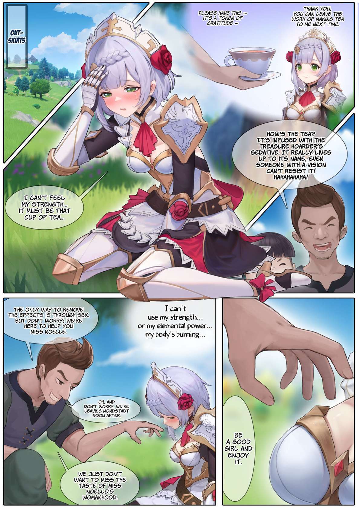 (Reikoku na Haizara) Noelle's Antidote (Genshin Impact) [English] [LunaticSeibah]