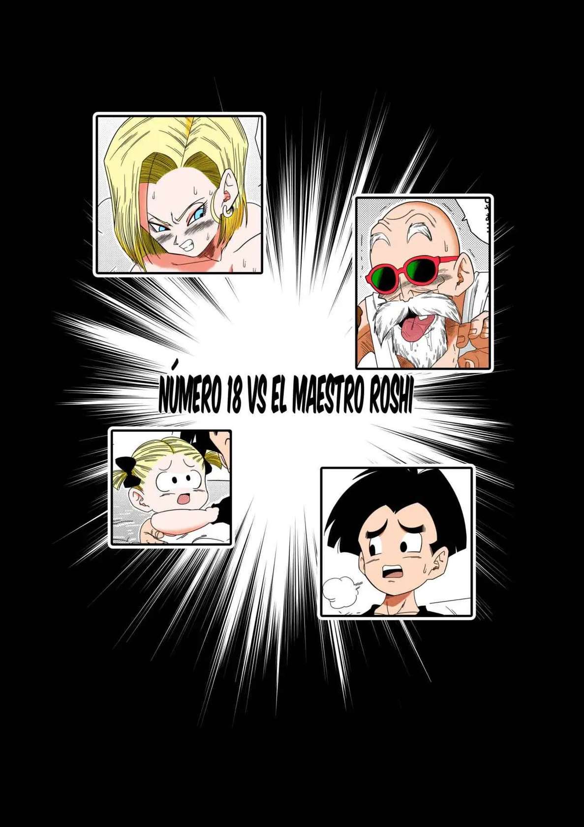 [Yamamoto] Android 18 vs Master Roshi (Dragon Ball Z) [English] [Decensored]