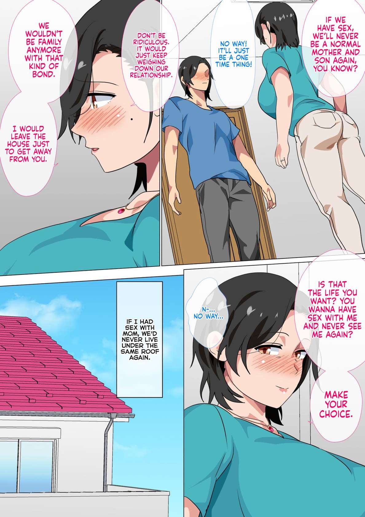 [Circle Spice] Hahaoya ni Kokuhaku Shitara Ichinichi dake Sex o Sasete Kureta Hanashi | I Confessed to My Mom and She Let Me Have a One-Day-Only Sex-Fest [English] [korafu]