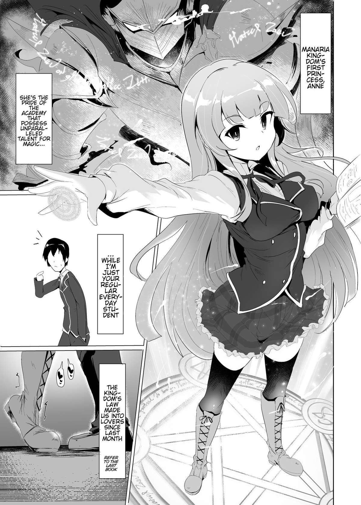 [Hisagoya (Momio)] There's No Way An Ecchi Event Will Happen Between Me and the Princess of Manaria Kingdom! 2 (Manaria Friends) [English] [Kyrari] [Digital]