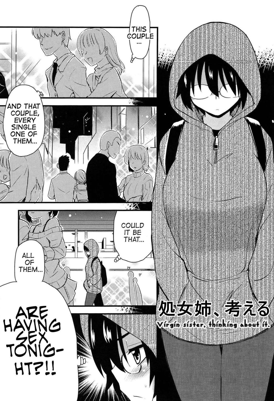 [Hijiri Tsukasa] Shojo Ane, Kangaeru [English] [KeizerD]